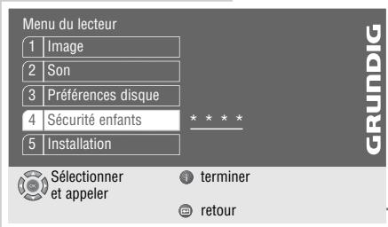 GRUNDIG GDP3200 - Sureté pour enfants - 1
