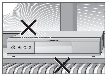 GRUNDIG GDP3200 - Installation et sécurité - 3