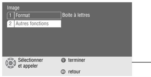 GRUNDIG GDP3200 - Sélection du format d'image de votre téléviseur - 3