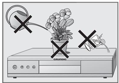 GRUNDIG GDP3200 - Installation et sécurité - 4