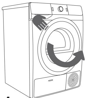 HISENSE WD3S8043BB3 - CHARGEMENT DU SÉCHE-LINGE - 1