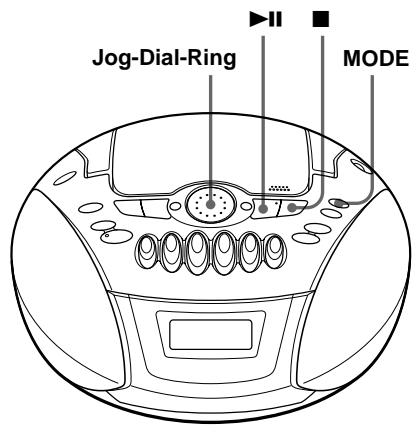 SONY CFD-E70L - Wiederholtes Wiedergeben von Titeln (Repeat Play) - 1