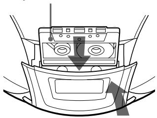 SONY CFD-E70L - Lecture d'une cassette - 3
