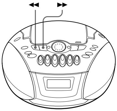 SONY CFD-E70L - Localisation d'un passage spécifique dans une plage - 1