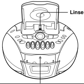 SONY CFD-E70L - Reinigen der Tonköffe und des Bandpfads - 1