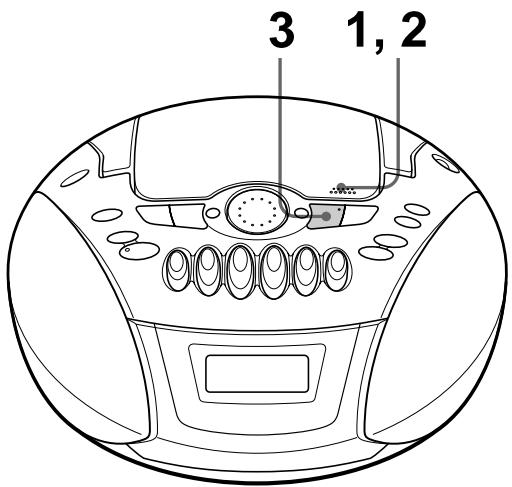 SONY CFD-E70L - Wiedergeben einer CD - 1