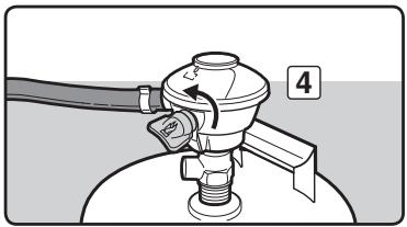 WEBER 6570553 - ⚠ AVERTISSEMENT : n'allumez pas les réchauds pendant la vérification de l'étanchéité. - 4