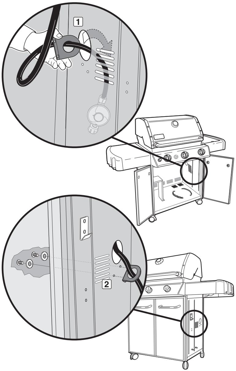 WEBER 6570553 - Installation en dehors du meuble - 1