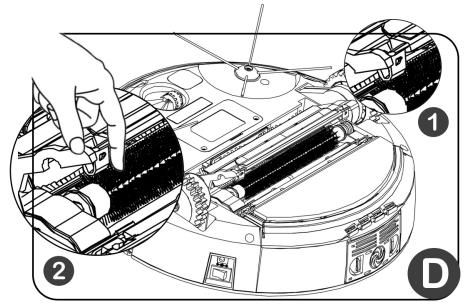 EZICLEAN E.ZiCLEAN TORNADE - CLIPSAGE - DECLIPSAGE DES DOUBLESS BROSSES PRINCIPALES - 1