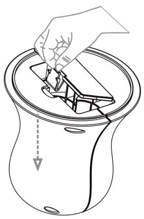 EZICLEAN E.ZiCLEAN TORNADE - INSTALLATION DES PILES DU MUR INFRAROUGE - 3