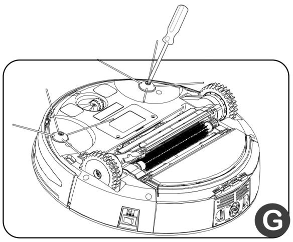 EZICLEAN E.ZiCLEAN TORNADE - CLIPSAGE - DECLIPSAGE DES BROSSES LATERALES - 1