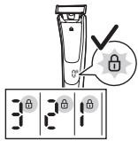 PHILIPS ONEBLADE PRO - Activation du verrouillage - 1