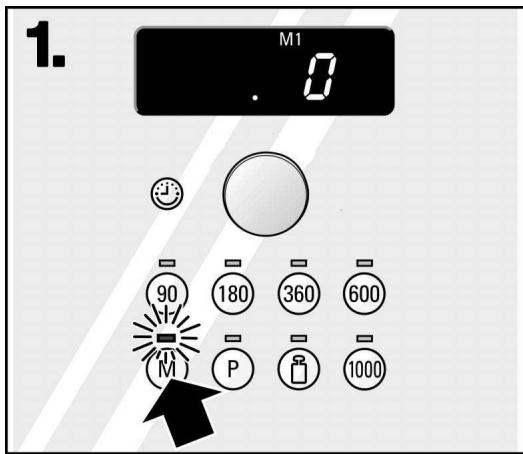 GAGGENAU EM 211-100 NOIR - Mémoriser les réglages - 1
