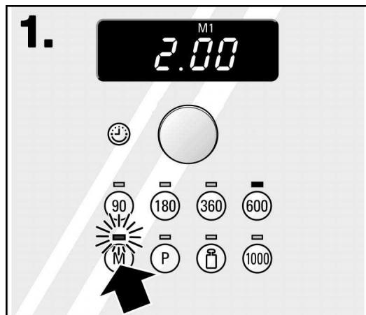 GAGGENAU EM 211-100 NOIR - Démarrer memory - 1