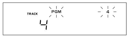 SHERWOOD CD5090 - Programmation des pistes sur un CD - 6