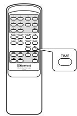 SHERWOOD CD5090 - Sélection une luminosité de l'affichage (uniquement pour un CD65090R) - 4