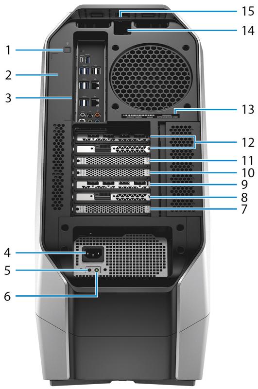 ALIENWARE Area 51 RS - Arrière - 1
