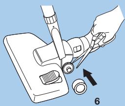 ELECTROLUX 5922 CP OXYGEN - Remplacer le filtre du moteur (réf. EF54) - 4