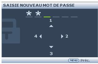 BENO W1110 - Définition d'un mot de passe - 1