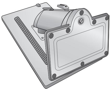 BENO XL2411Z - fixez la base du moniteur. - 4