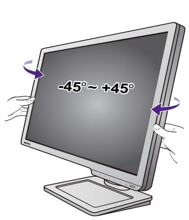 BENO XL2411Z - Réglage de l'angle de vision - 2