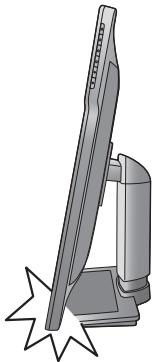 BENO XL2411Z - Ajuster la hauteur du moniteur - 8