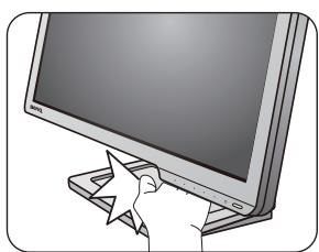 BENO XL2411Z - Ajuster la hauteur du moniteur - 5