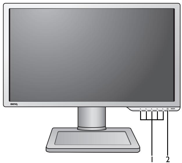 BENO XL2411Z - Vue avant - 1
