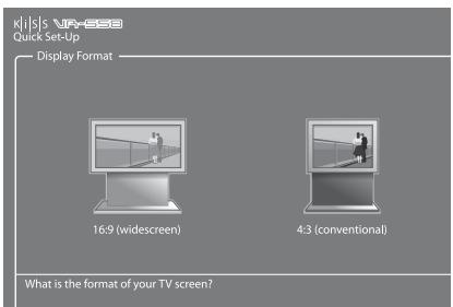 KISS VR-558 - Sélection de la TV - 4