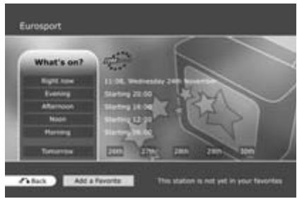 KISS VR-558 - Gestion des chaînes - 1