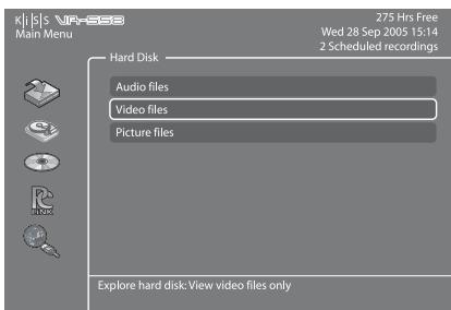 KISS VR-558 - Accès au disque dur - 1