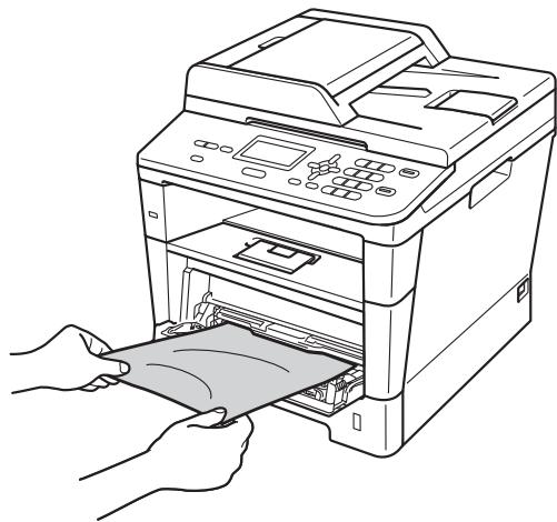 BROTHER DCP8110DN - Le papier est coincé dans le bac MF - 1