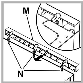 SCHOLTES SMLE129E - Réglage de la machine en hauteur. - 2