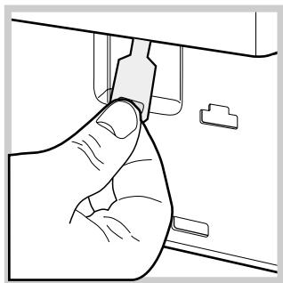 SCHOLTES SMLE129E - Ouverture manuelle de la porte hublot - 2