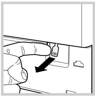 SCHOLTES SMLE129E - Ouverture manuelle de la porte hublot - 1