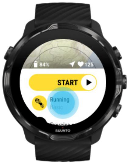 SUUNTO smartwatchz_black - Définir la longueur du bassin - 1