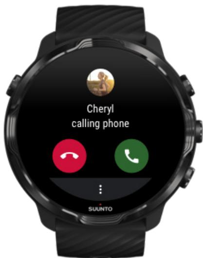 SUUNTO smartwatchz_black - Répondre ou rejeter un appel - 1