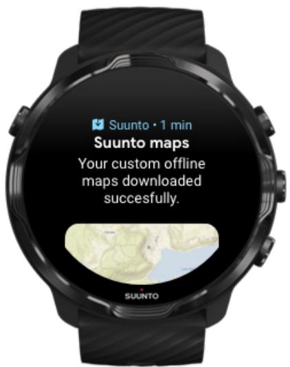 SUUNTO smartwatchz_black - Télécharger une carte hors ligne personnalisée - 5