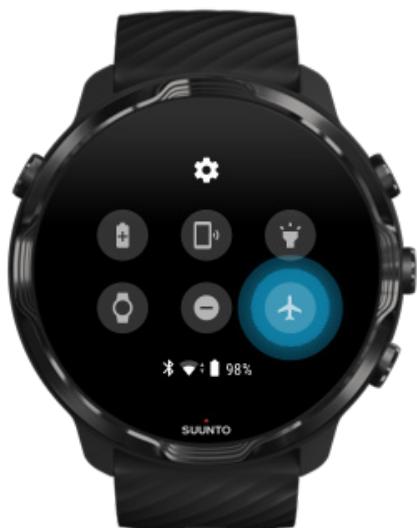 SUUNTO smartwatchz_black - Activer le mode avion - 1