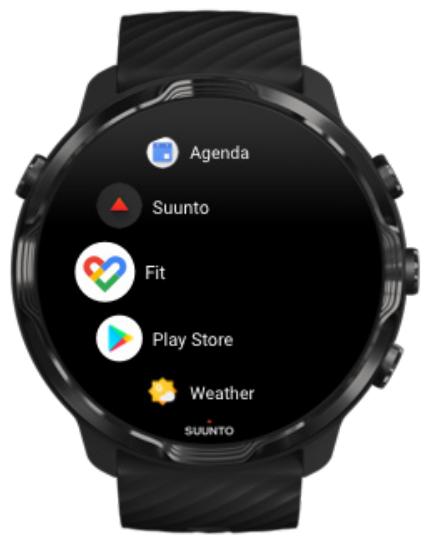 SUUNTO smartwatchz_black - Se connecter à google fit - 1