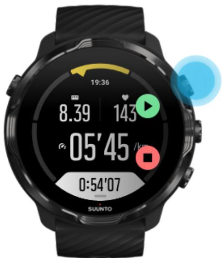 SUUNTO smartwatchz_black - Suspendre et reprendre un exercice - 4
