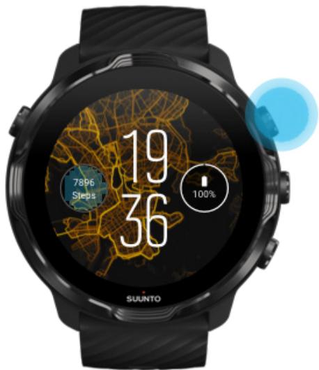 SUUNTO smartwatchz_black - Commencer un exercice en utilisant les cartes - 1
