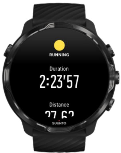 SUUNTO smartwatchz_black - Afficher les récapitulatifs des exercices - 1