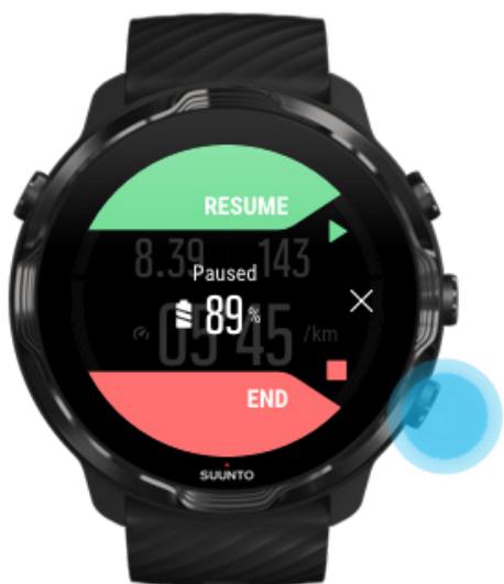 SUUNTO smartwatchz_black - Terminer votre exercice - 2