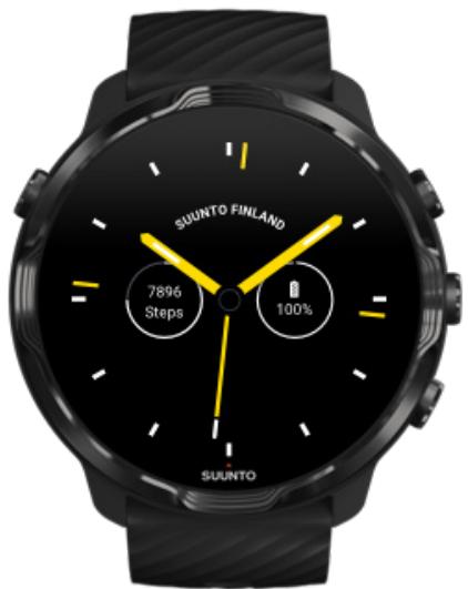 SUUNTO smartwatchz_black - Utiliser les cadrans suunto - 1