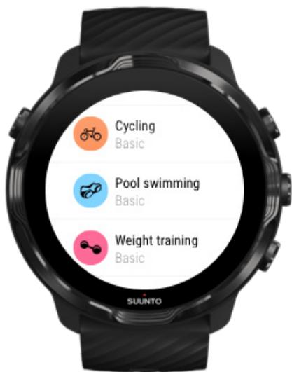 SUUNTO smartwatchz_black - Définir la longueur du bassin - 2