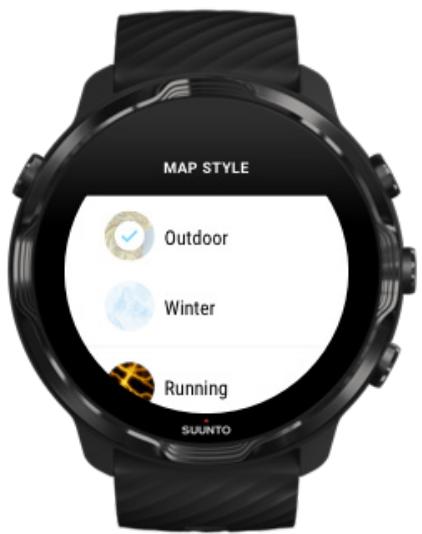 SUUNTO smartwatchz_black - Styles de cartes - 1
