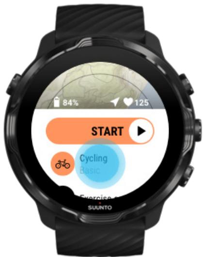 SUUNTO smartwatchz_black - Commencer un exercice en utilisant les cartes - 2