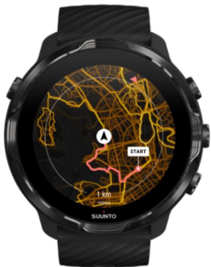 SUUNTO smartwatchz_black - Explorer avec les cartes de fréquentation - 1