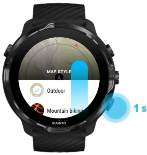 SUUNTO smartwatchz_black - Explorer avec les cartes de fréquentation - 2
